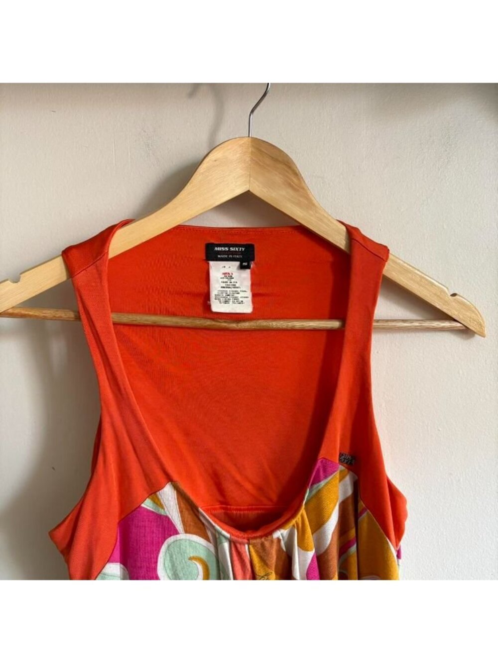 Y2K Babydoll Camisole — Miss Sixty, Made in Italy, Early 2000s - Picture 4 of 6